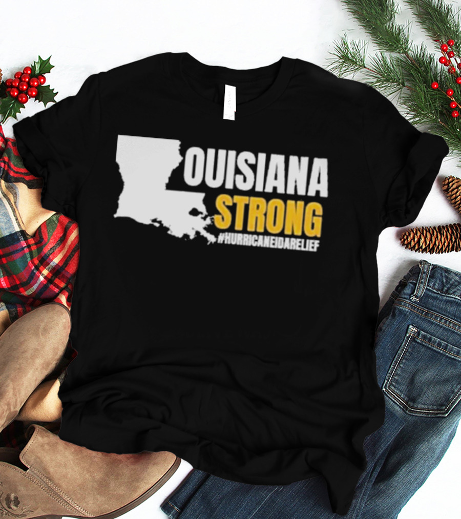 LOUISIANA STRONG HURRICANE IDA RELIEF #HURRICANEIDARELIEF T-Shirt
