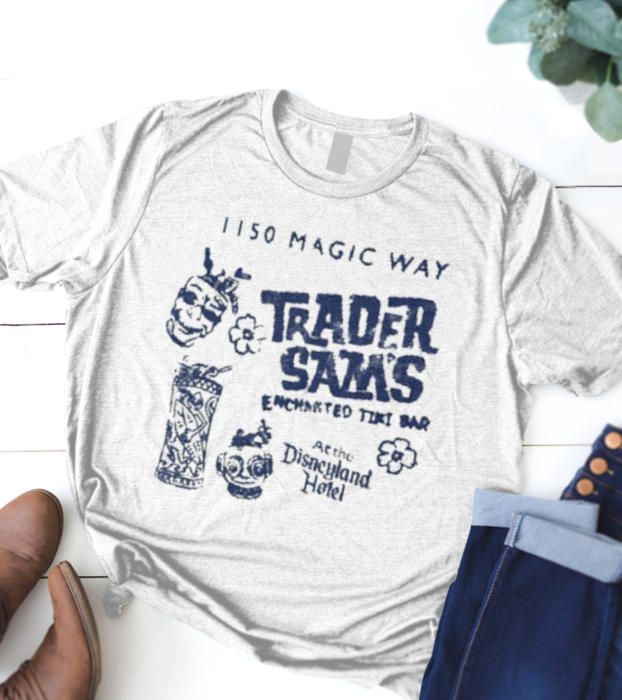 1150 Magic Way Trader Sam’s Enchanted Tiki Bar At The Disneyland Hotel T-Shirt