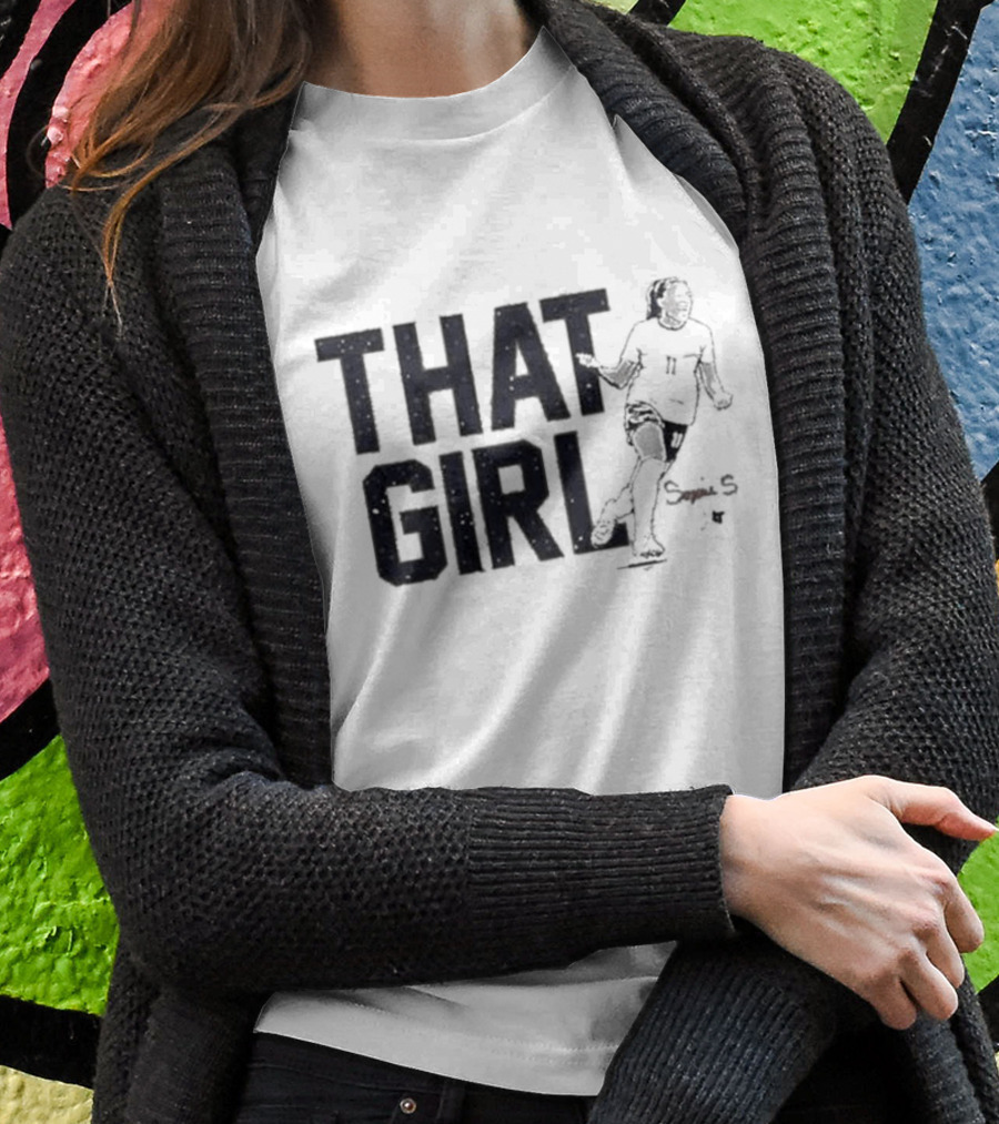 Sophia Smith That Girl Soccer Number 11 T-Shirt