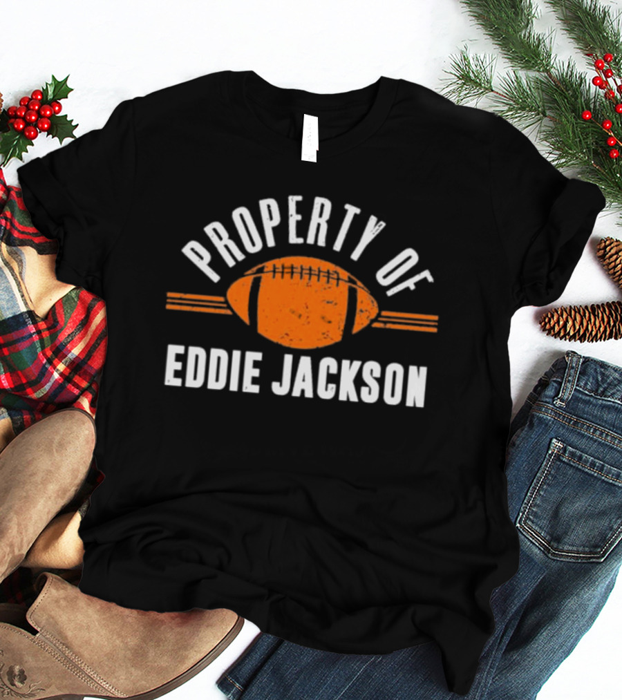 Property Of Eddie Jackson Chicago Football T-Shirt