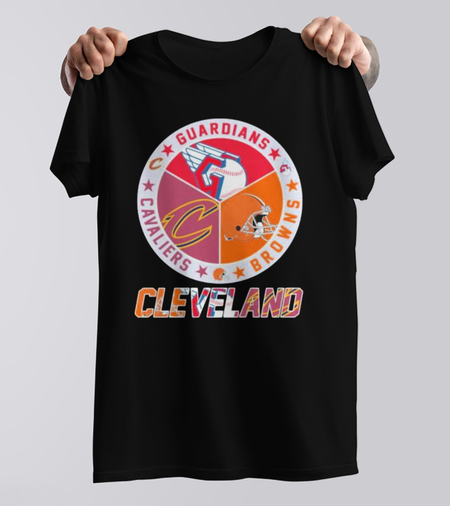 Cleveland Cavaliers Guardians Browns T-Shirt