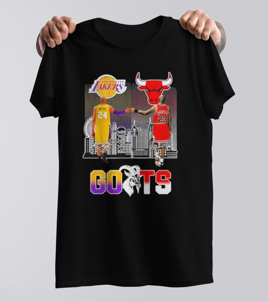 Los Angeles Lakers Chicago Bulls GOATS T-Shirt