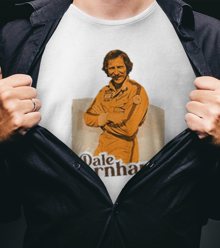 Dale Earnhardt Classic Vintage Pose T-Shirt