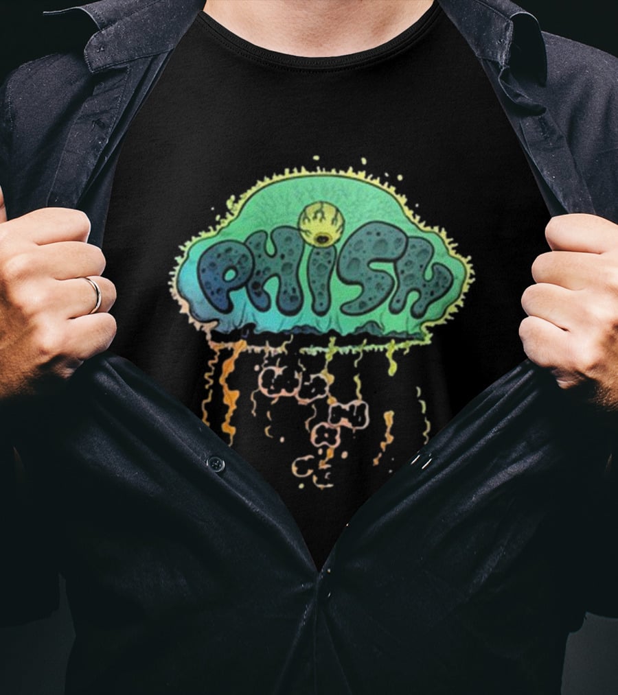 Phish Jul 23 Dripping Melting T-Shirt