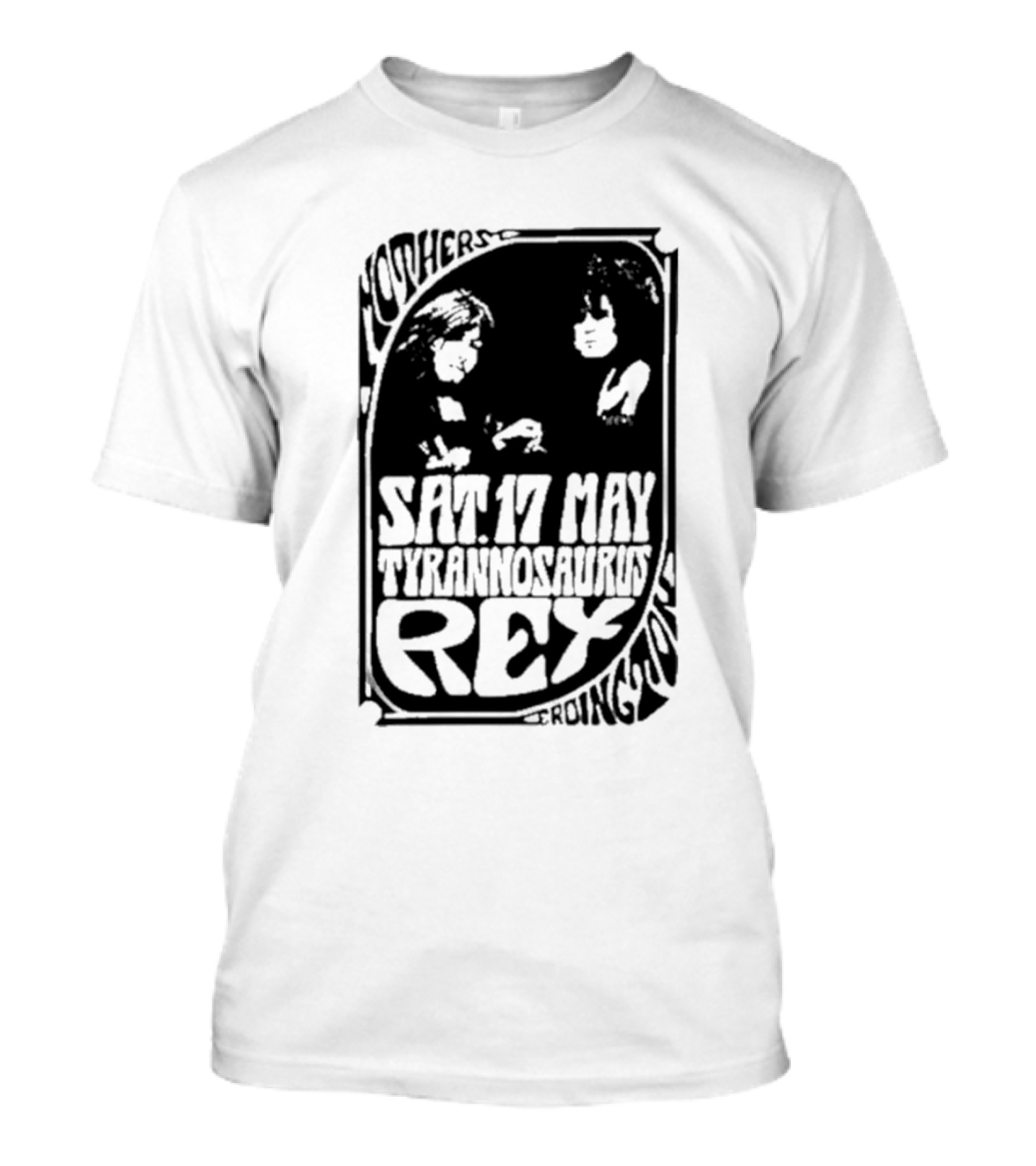Mothers Erdington Sat 17 May Tyrannosaurus Rex Concert T-Shirt