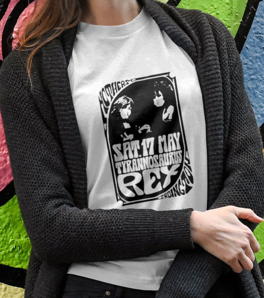 Mothers Erdington Sat 17 May Tyrannosaurus Rex Concert T-Shirt