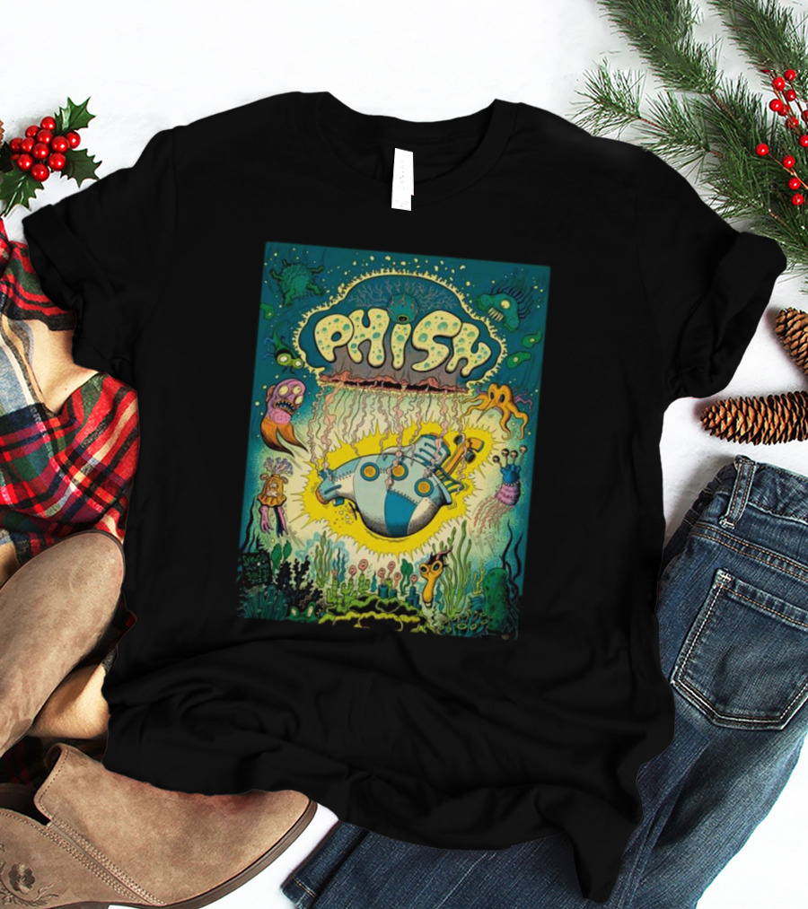 Phish Submarine Underwater Adventure Syracuse T-Shirt