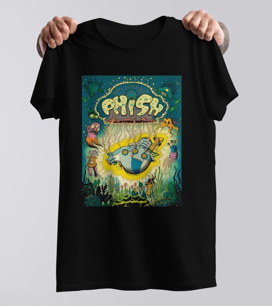 Phish Submarine Underwater Adventure Syracuse T-Shirt