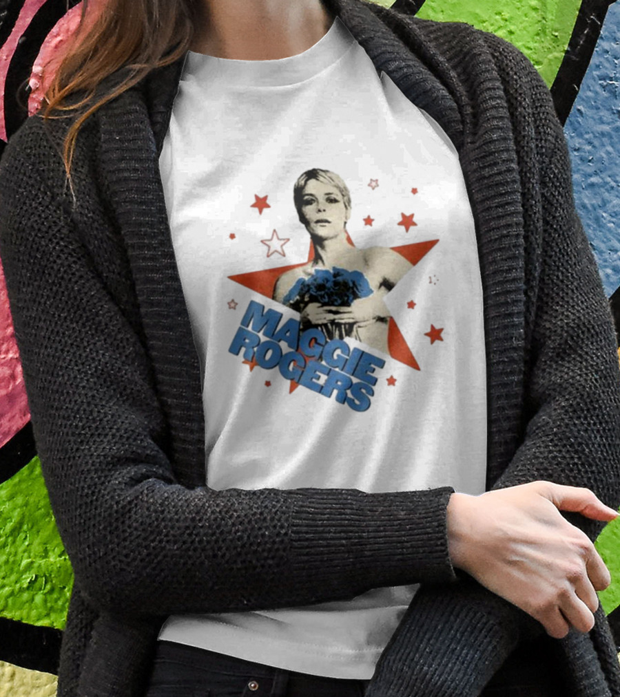 Maggie Rogers Star And Bouquet T-Shirt