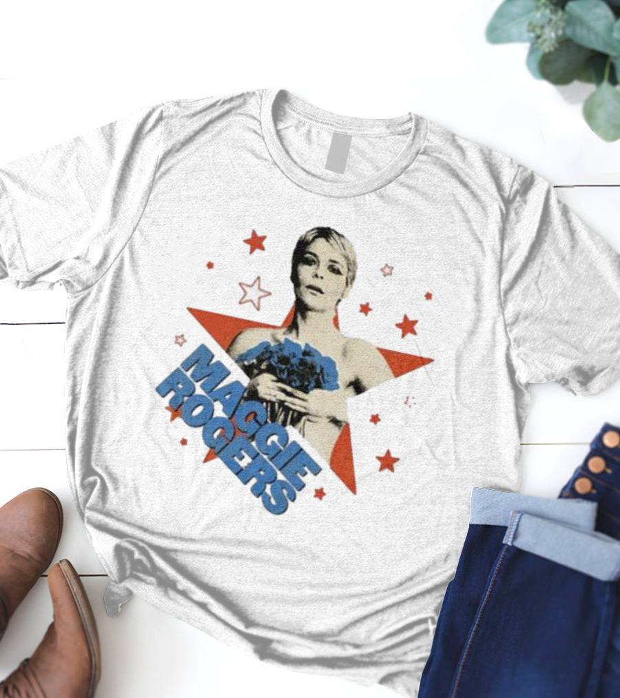 Maggie Rogers Star And Bouquet T-Shirt