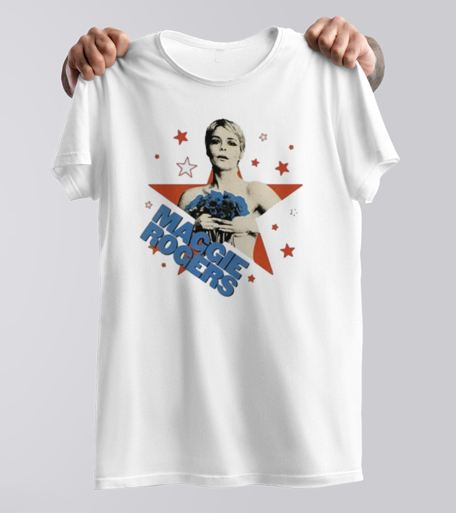 Maggie Rogers Star And Bouquet T-Shirt