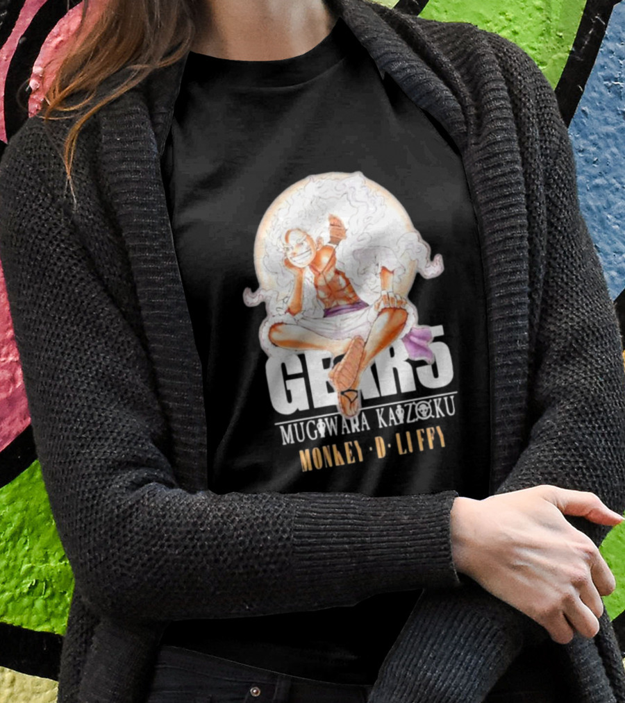 Monkey D Luffy Gear 5 Mugiwara Kaizoku T-Shirt