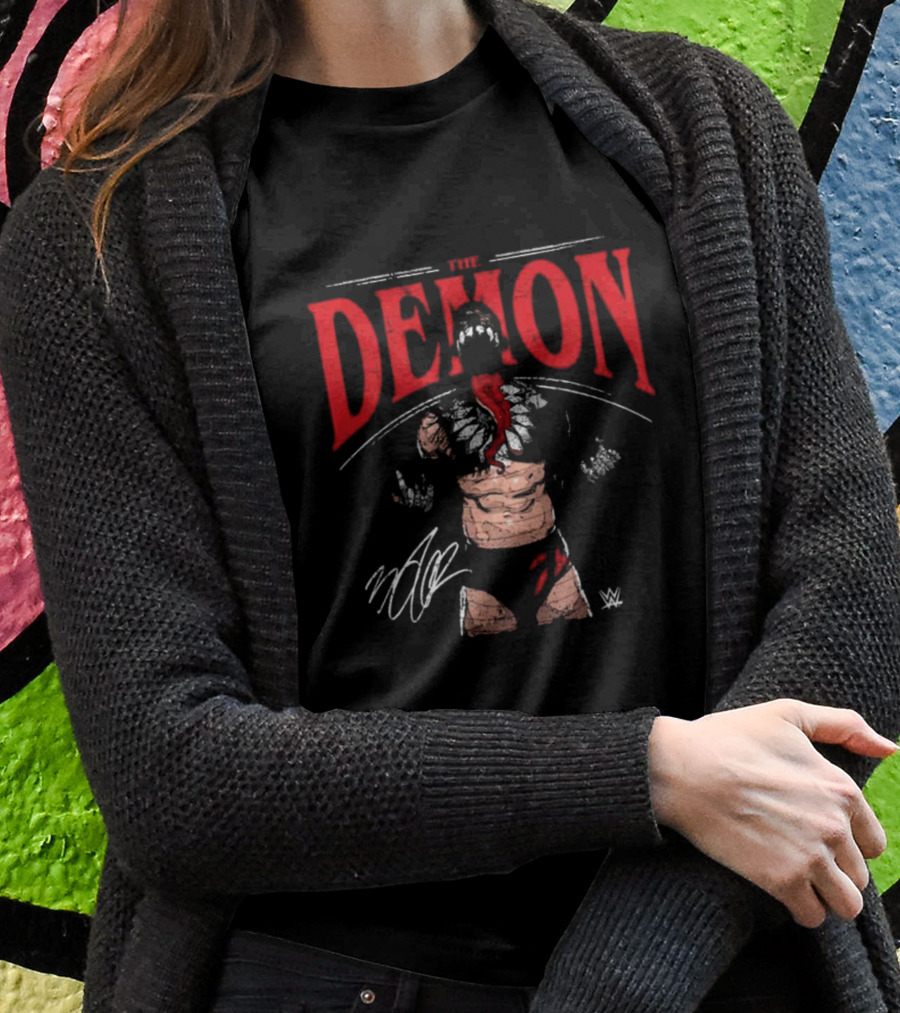 Finn Balor The Demon WWE Pose 500 Level Iconic T-Shirt