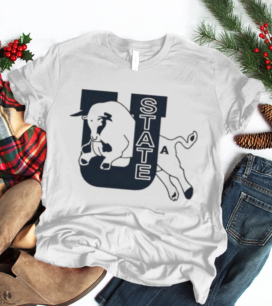 Homefield U State Utah Aggies Bull T-Shirt
