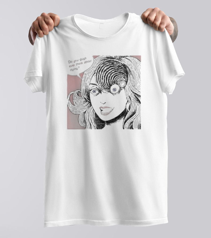 Tokibeast Junji Ito Do You Guys Ever Think About Dying Horror Manga T-Shirt