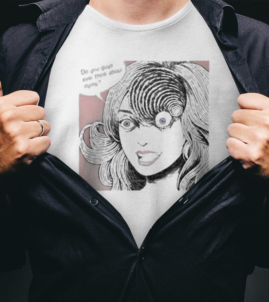 Tokibeast Junji Ito Do You Guys Ever Think About Dying Horror Manga T-Shirt