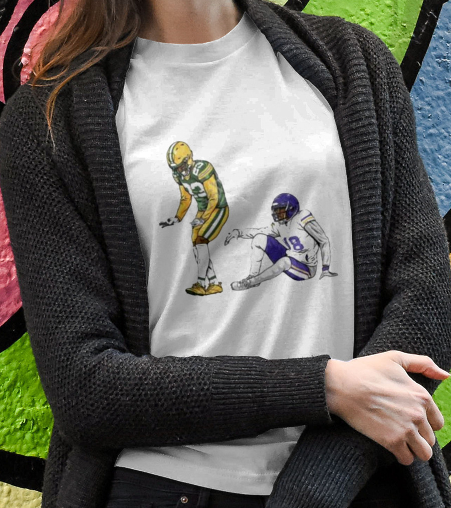 Aaron Nagler Ja Gritty Packers Vikings Dance T-Shirt