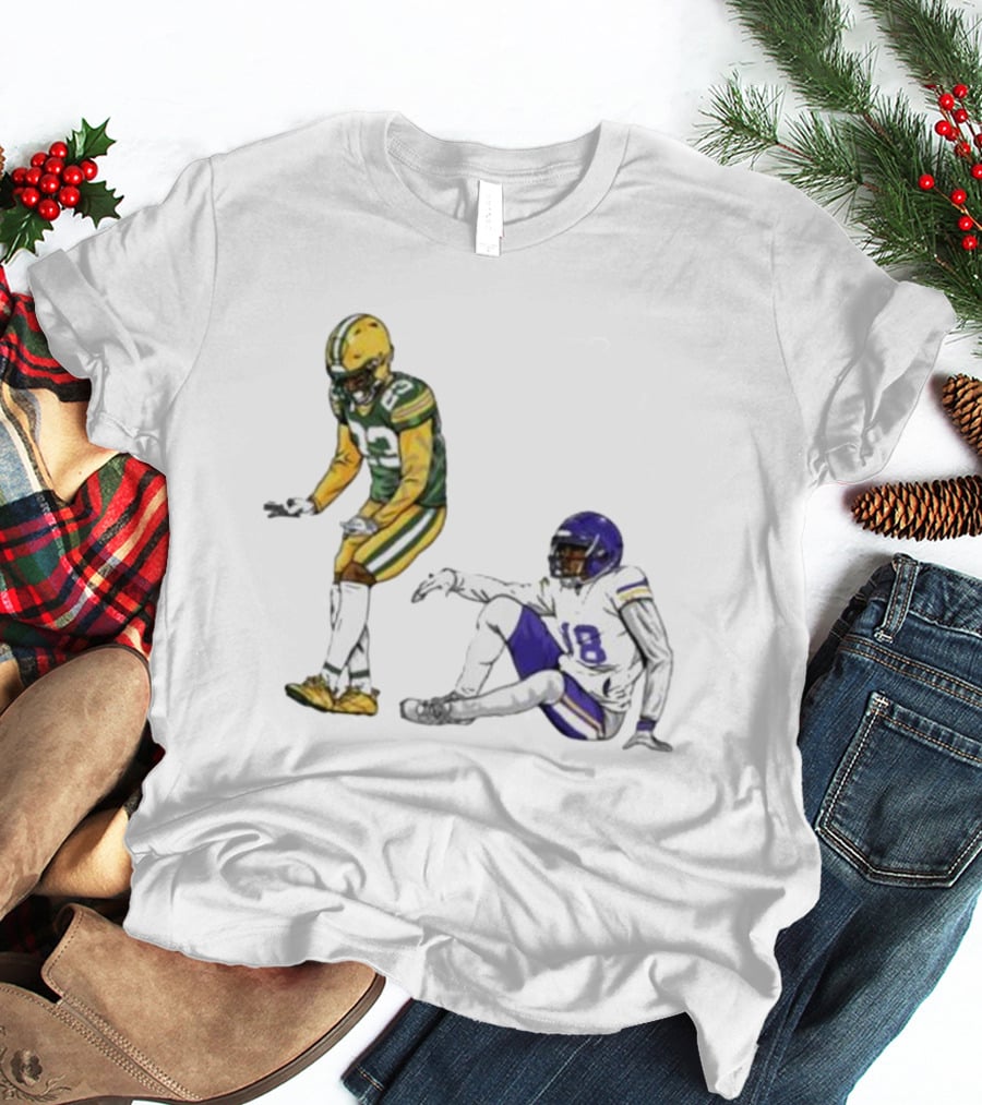 Aaron Nagler Ja Gritty Packers Vikings Dance T-Shirt