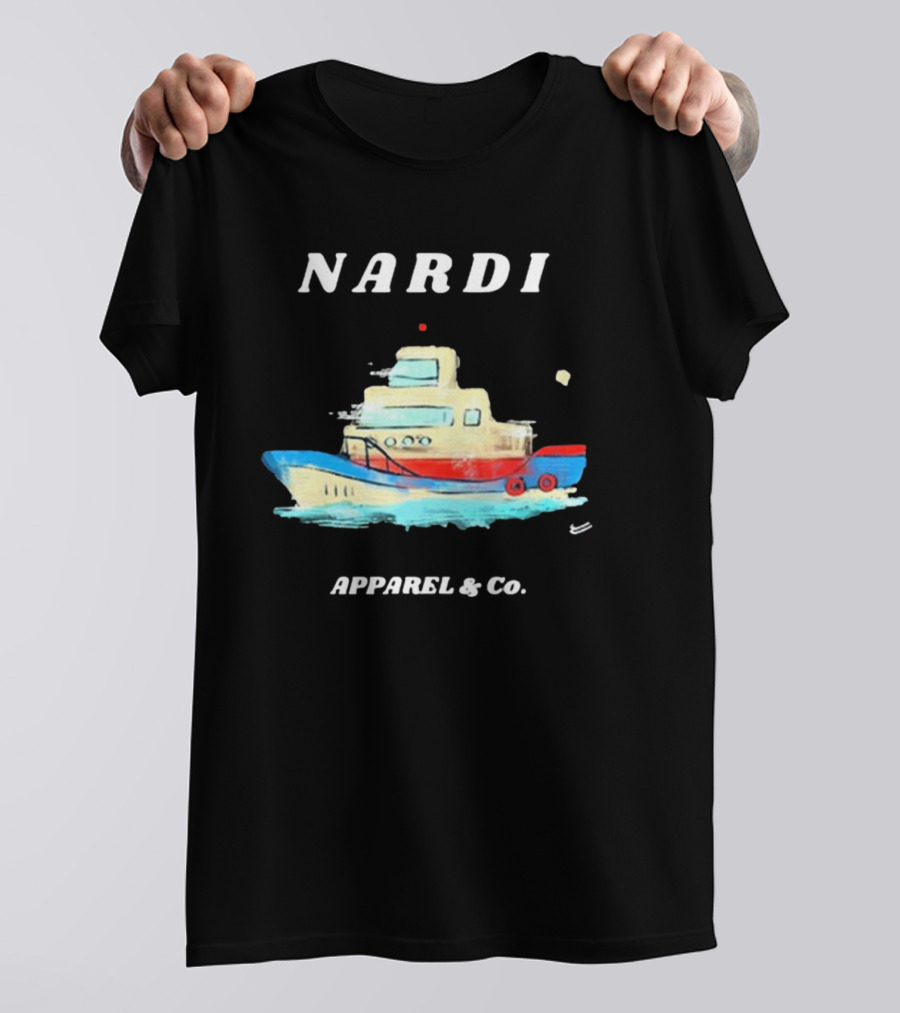 Nardi Boat Design By Apparel And Co T-Shirt