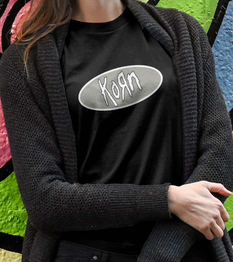 Crazy Ass Moments In Nu Metal History Korn Logo The 1st Amendment Except In Michigan T-Shirt