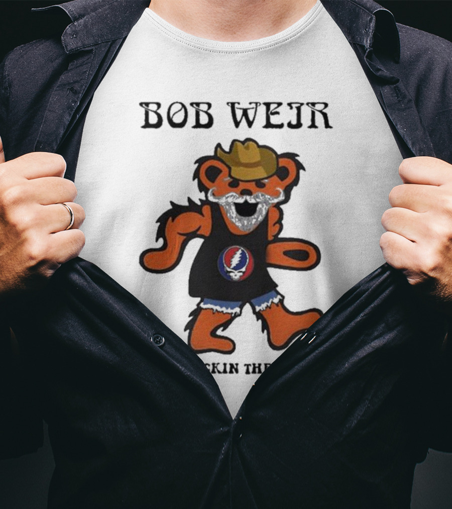 Grateful Dead Dancing Bear Bob Weir Still Rockin The Shorts T-Shirt