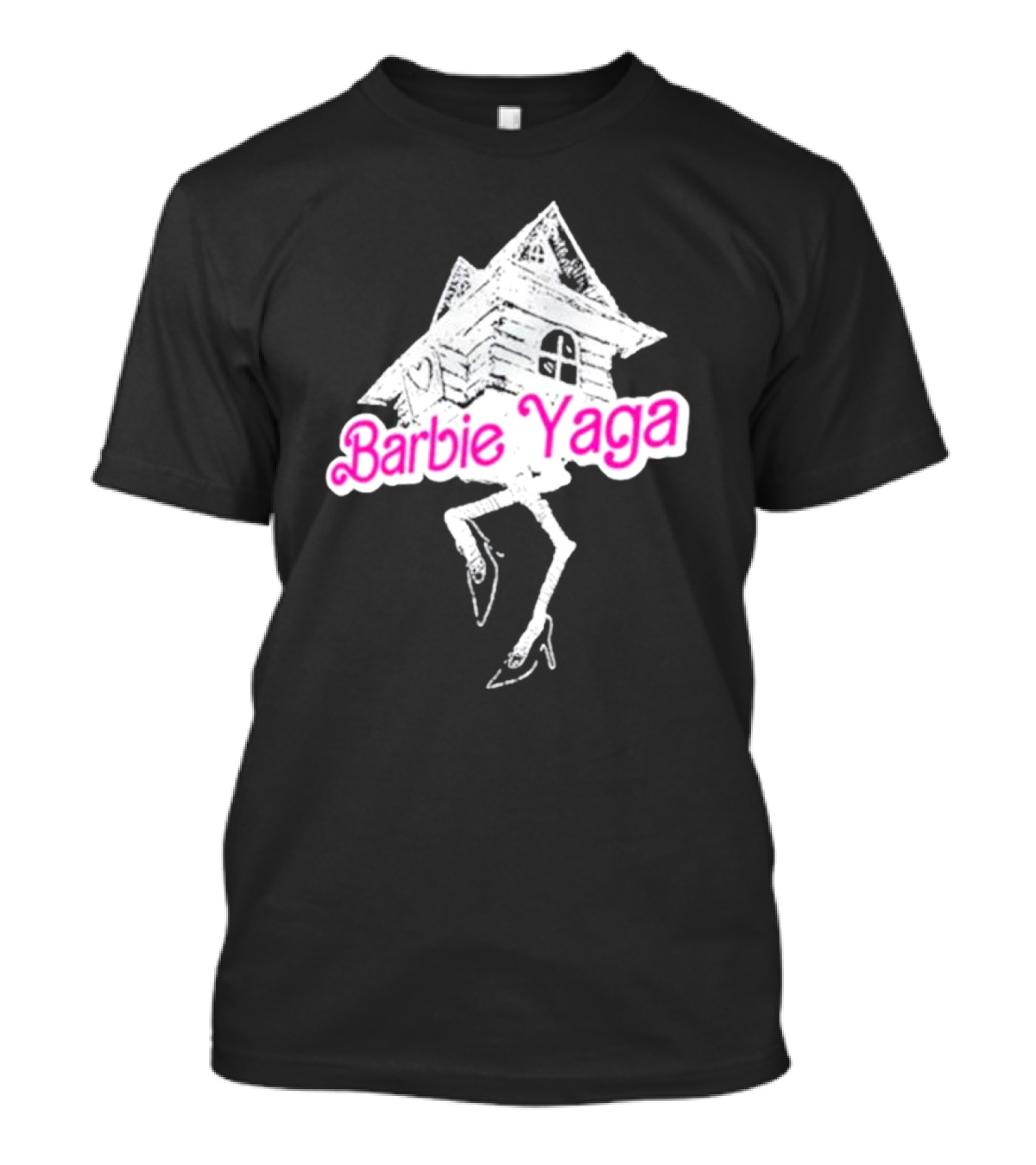 Barbie Yaga Witch House With High Heels T-Shirt