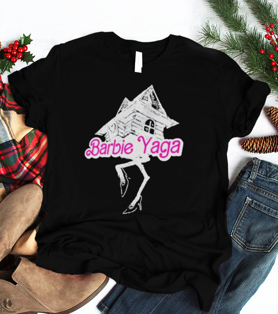 Barbie Yaga Witch House With High Heels T-Shirt