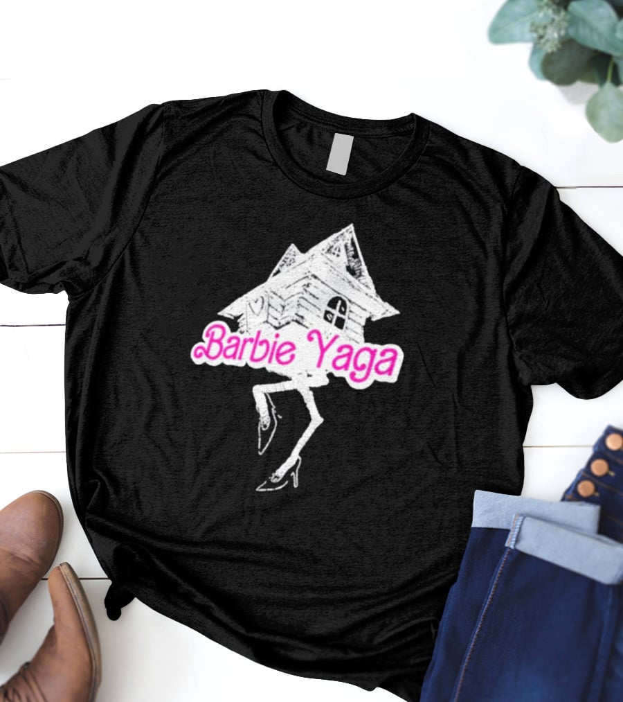 Barbie Yaga Witch House With High Heels T-Shirt