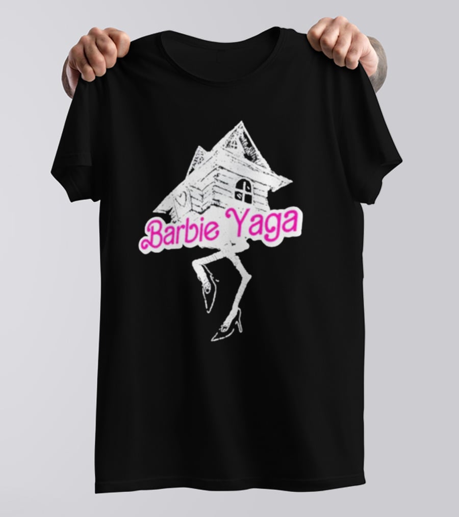 Barbie Yaga Witch House With High Heels T-Shirt