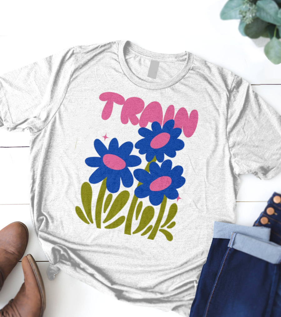 TRAIN Savemesanfrancisco Flowers T-Shirt