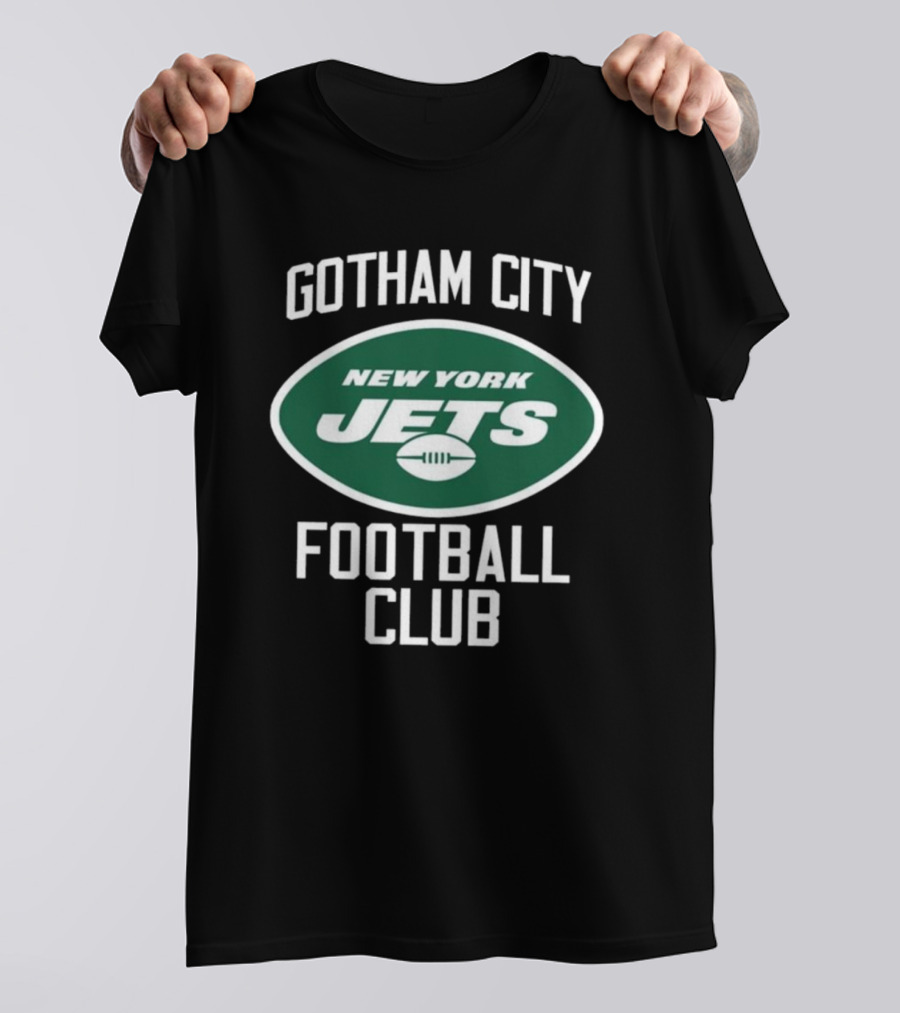 New York Jets Gotham City Football Club New York Football T-Shirt