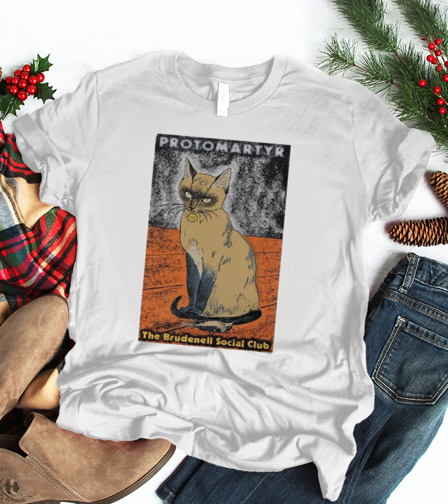 Protomartyr The Brudenell Social Club Cat T-Shirt