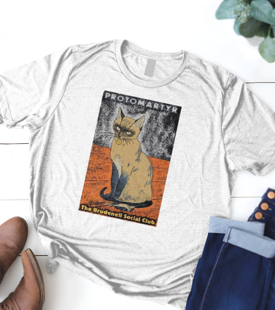 Protomartyr The Brudenell Social Club Cat T-Shirt