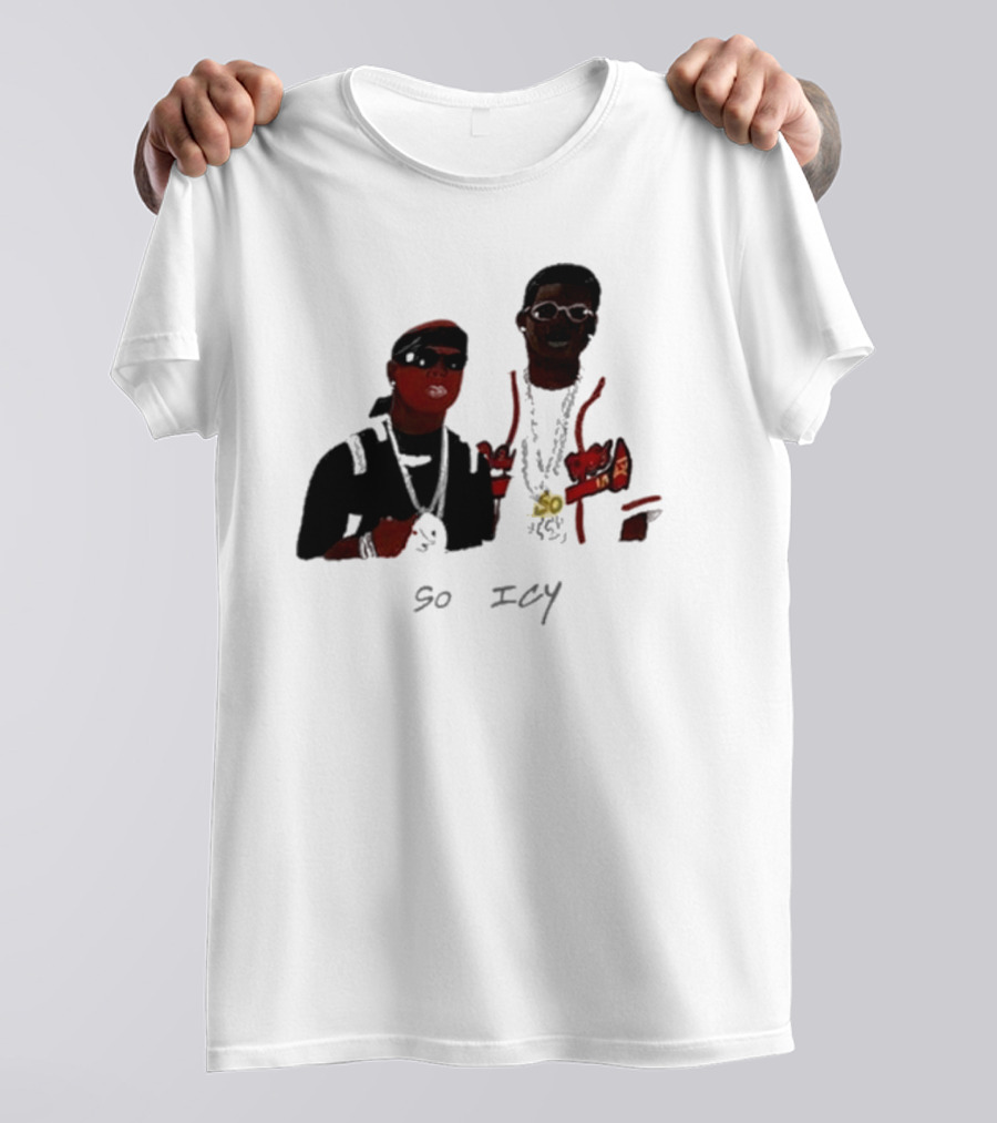 So Icy Wearing Teef Bling T-Shirt