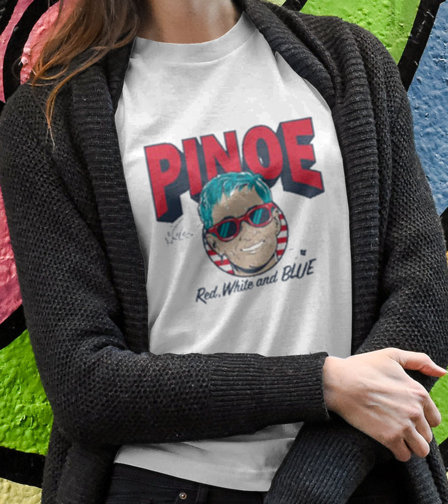 PINOE Red White And Blue T-Shirt