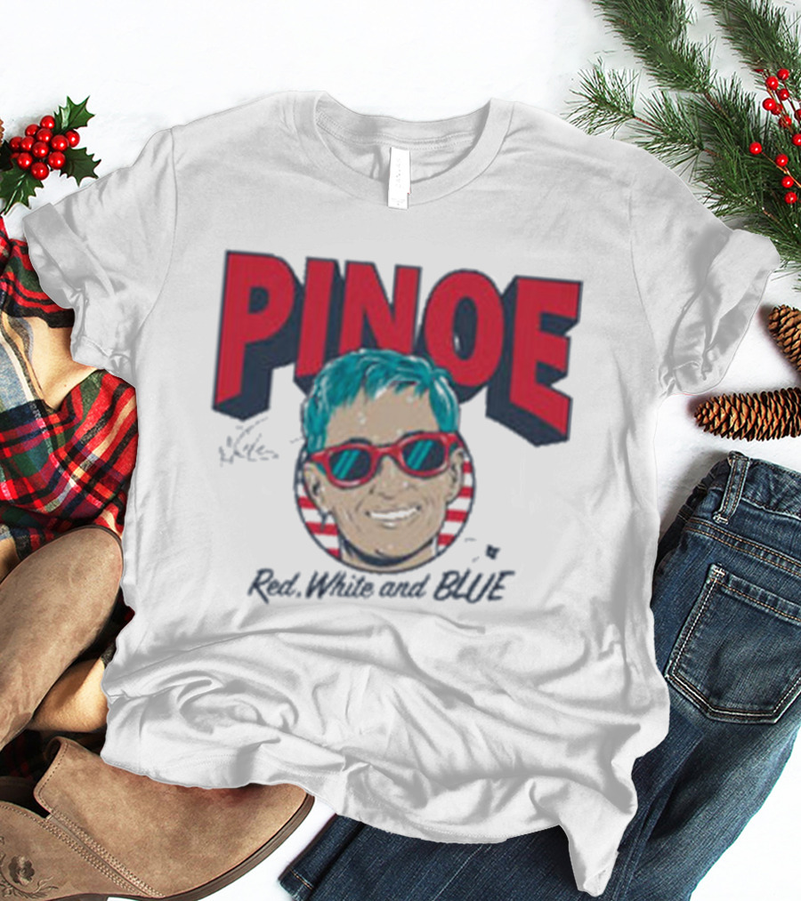 PINOE Red White And Blue T-Shirt