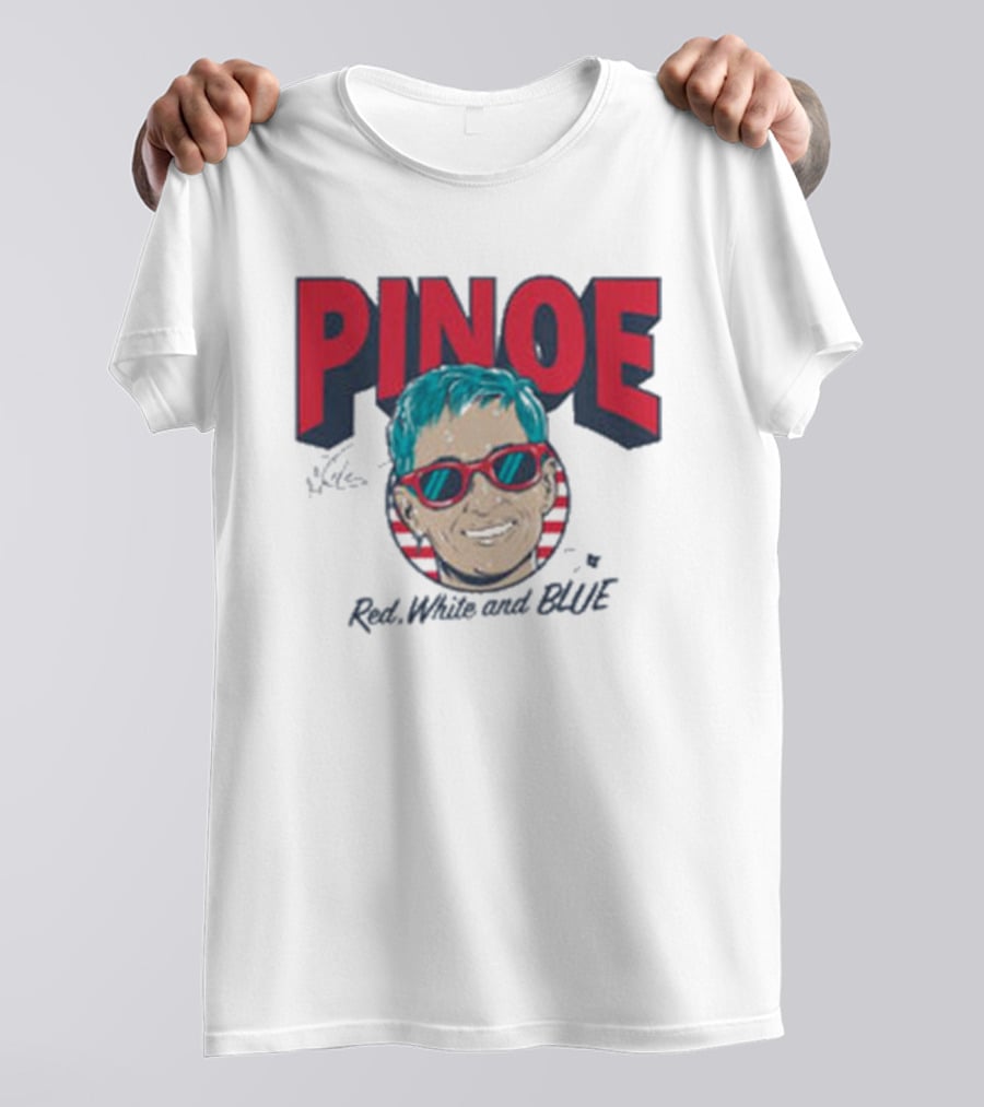 PINOE Red White And Blue T-Shirt