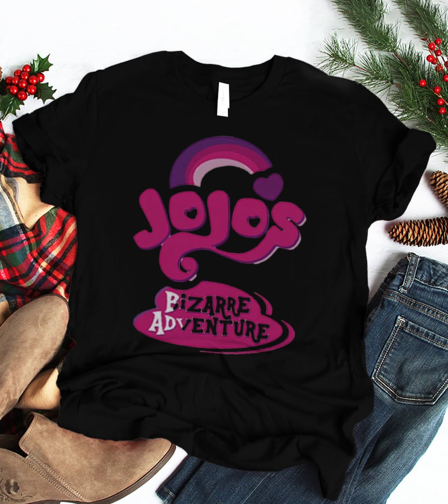 JoJo's Bizarre Adventure My Little Jojo Rainbow Hearts T-Shirt
