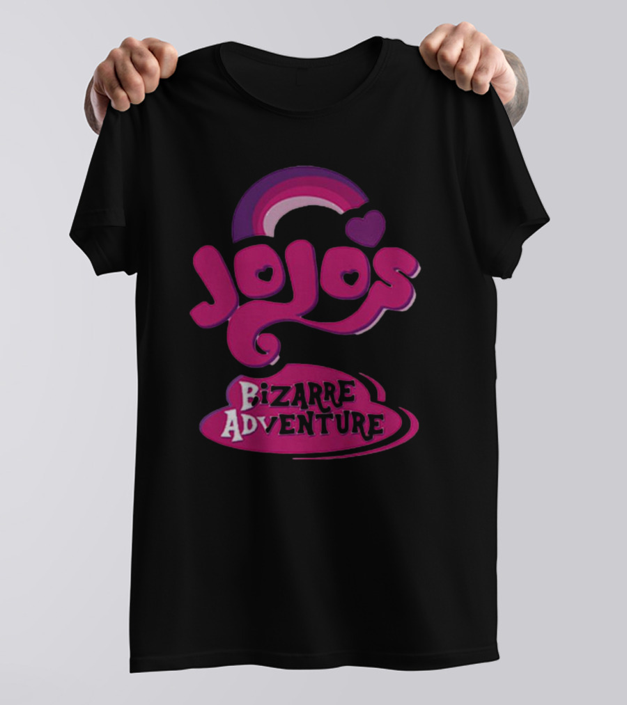 JoJo's Bizarre Adventure My Little Jojo Rainbow Hearts T-Shirt