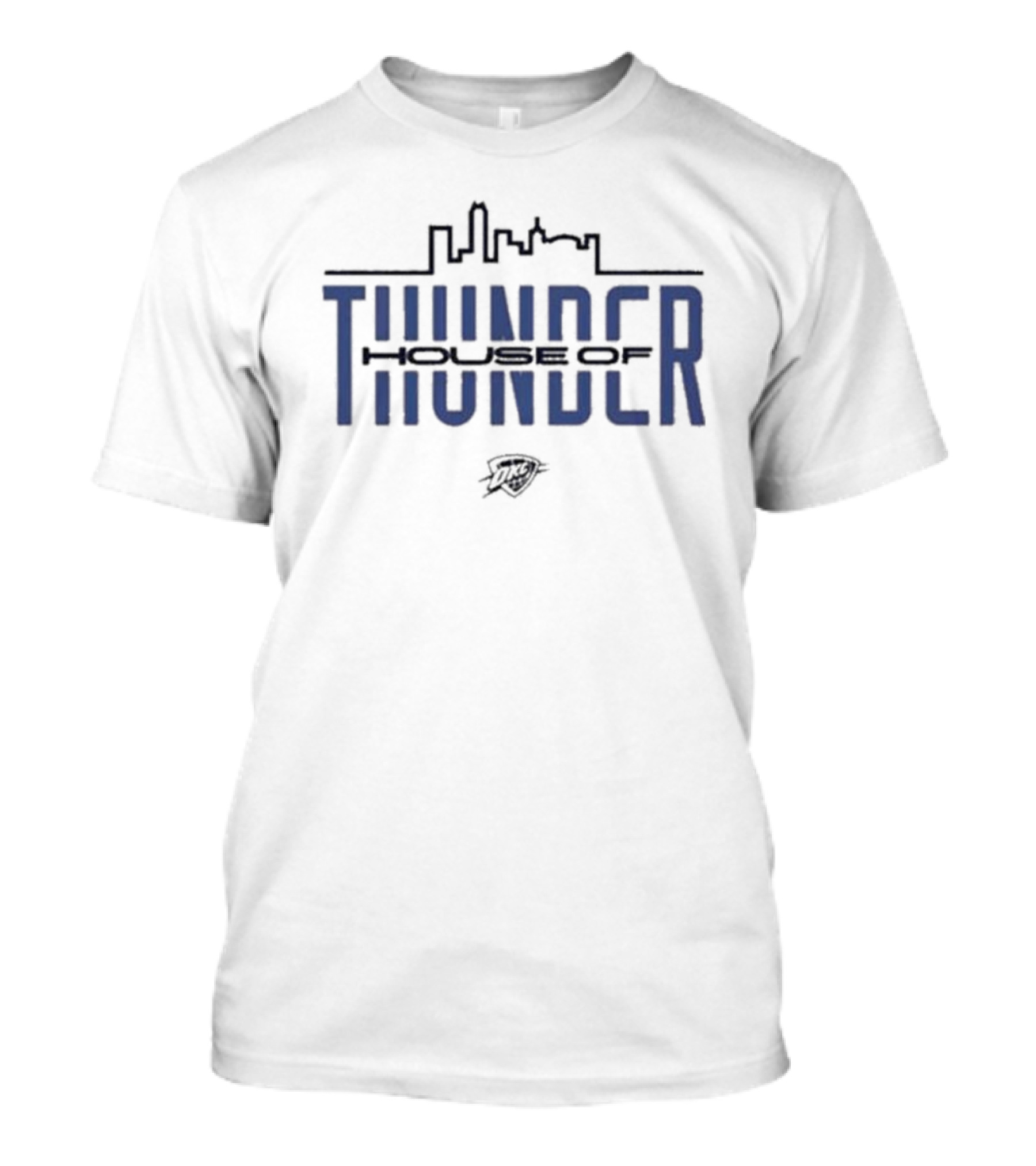 House Of Thunder OKC Thunder Skyline T-Shirt