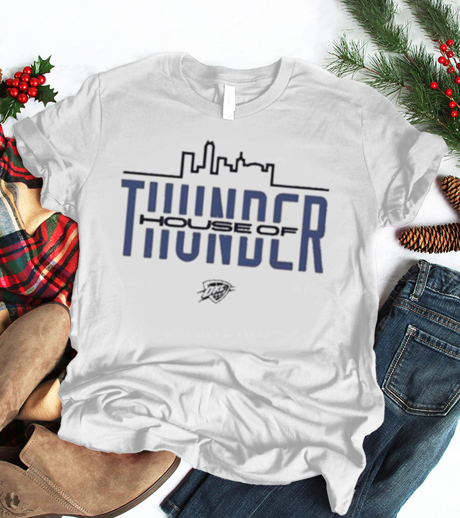 House Of Thunder OKC Thunder Skyline T-Shirt