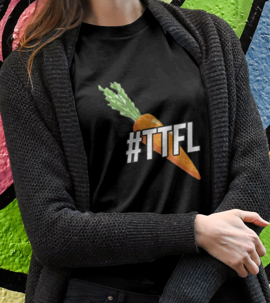Trash Talk Carotte Hashtag TTFL Carrot T-Shirt