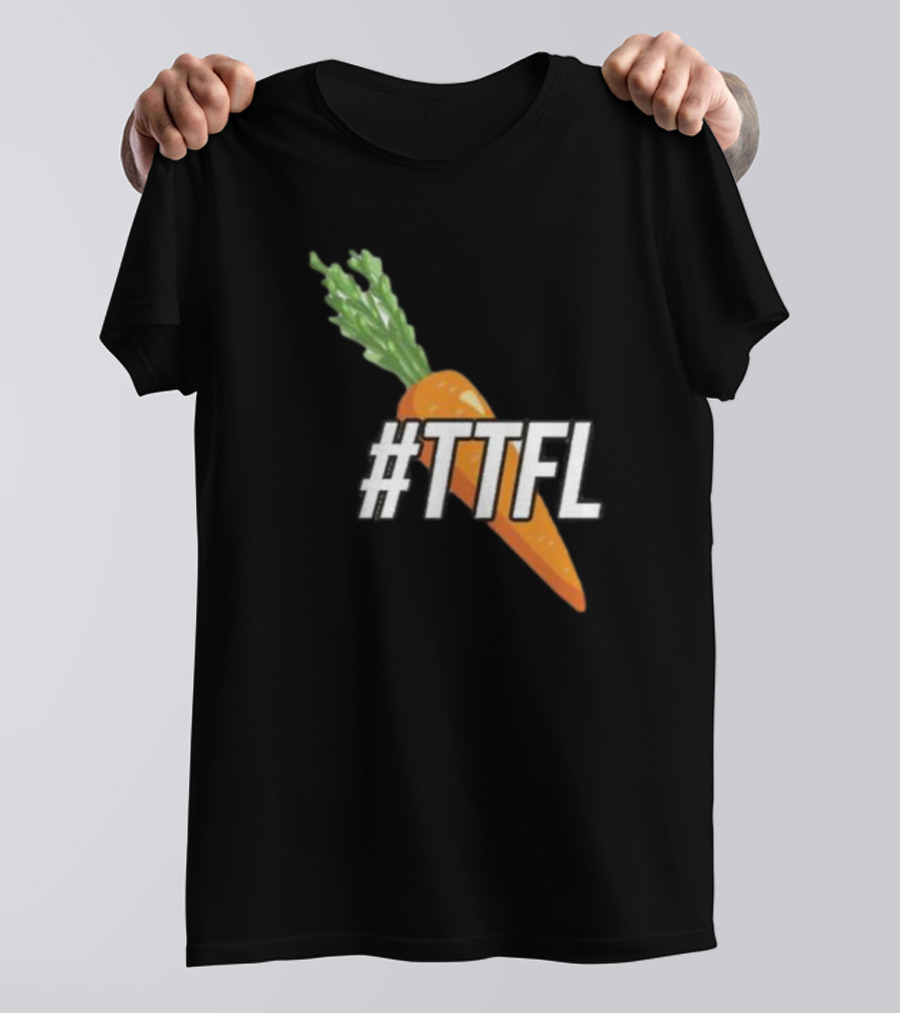 Trash Talk Carotte Hashtag TTFL Carrot T-Shirt