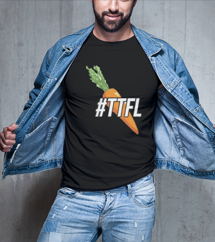 Trash Talk Carotte Hashtag TTFL Carrot T-Shirt