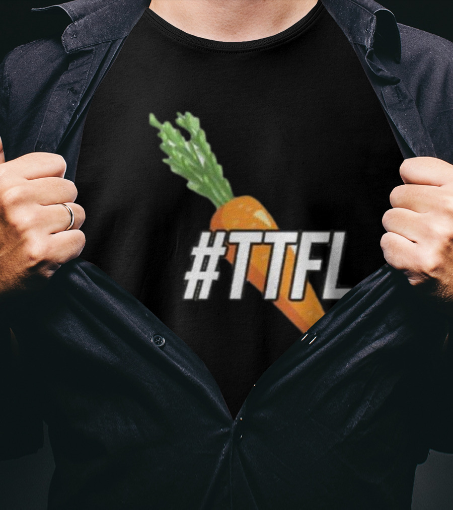 Trash Talk Carotte Hashtag TTFL Carrot T-Shirt