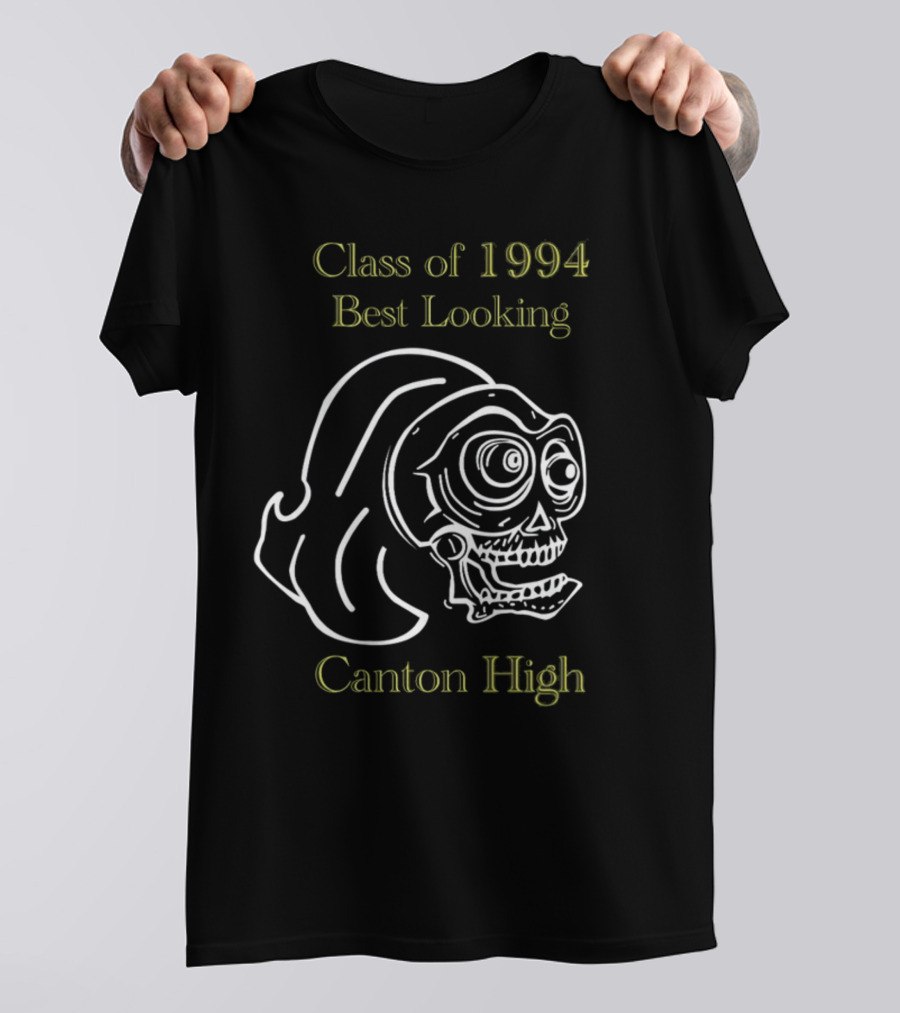 Class Of 1994 Best Looking Canton High Skull T-Shirt