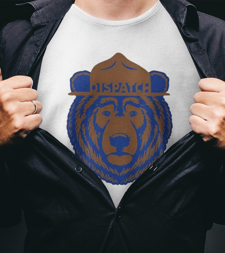 Dispatch Ranger Bear Hat Badge T-Shirt