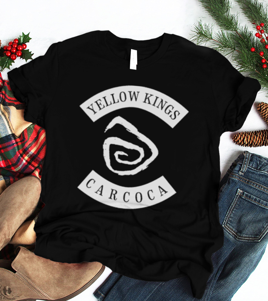 Yellow Kings Carcosa Spiral T-Shirt