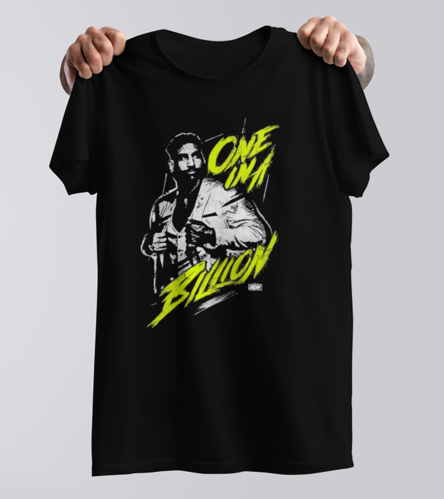Satnam Singh One In A Billion AEW T-Shirt