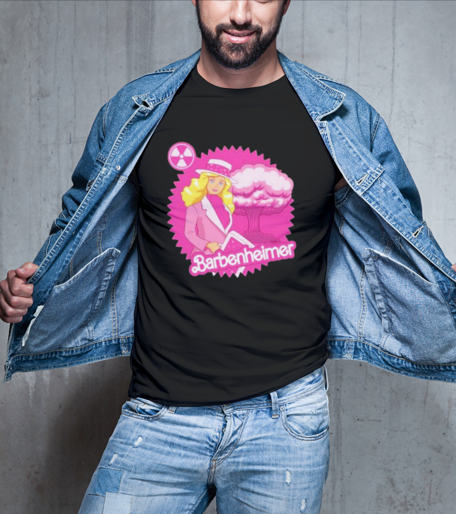 Barbenheimer Boom Pink Atomic Fashion Explosion T-Shirt